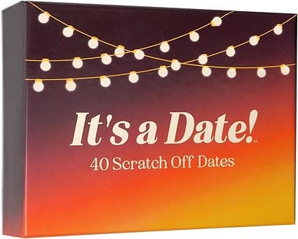It's a Date!, 40 Fun and Romantic Scratch Off Date Night Ideas for Him, Her, Girlfriend, Boyfriend, Wife, Husband & Couples, for Men for Women - Image 1